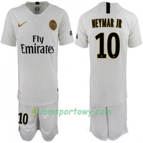 Koszulka Paris Saint-Germain Neymar JR 10 Dziecięcy Wyjazdowe Koszulki Piłkarskie 2018-2019 Krótki Rękaw